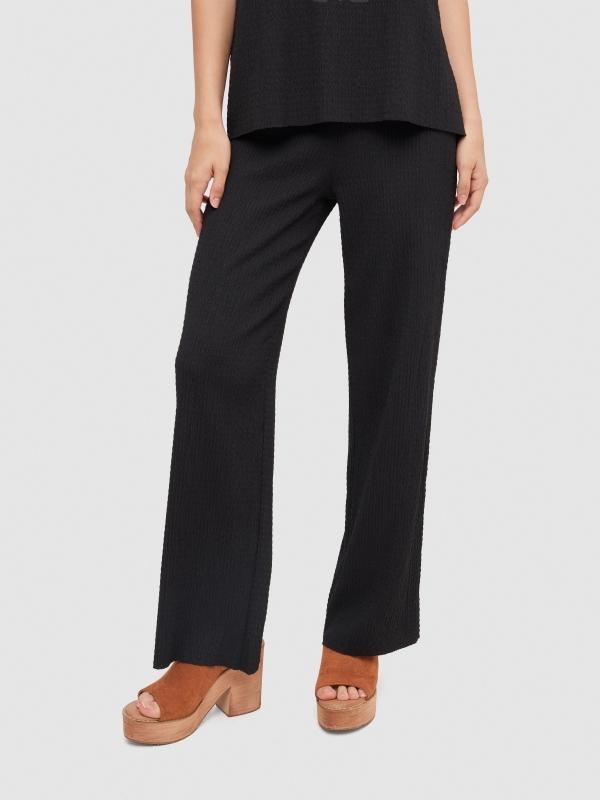 In side Pantalón fluido textura Oferta especial de fábrica