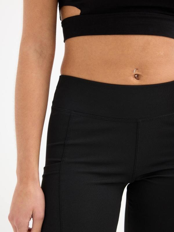 In side Leggings detalle mesh Grandes descuentos