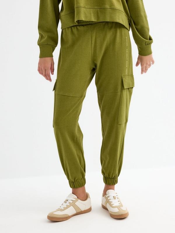 In side Pantalón jogger multibolsillos Descuentos del mes