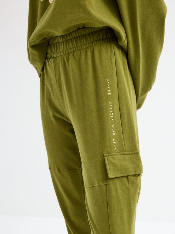 In side Pantalón jogger multibolsillos Descuentos del mes