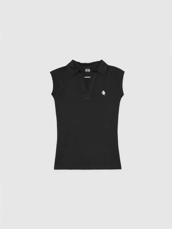 In side Camiseta polo bordado