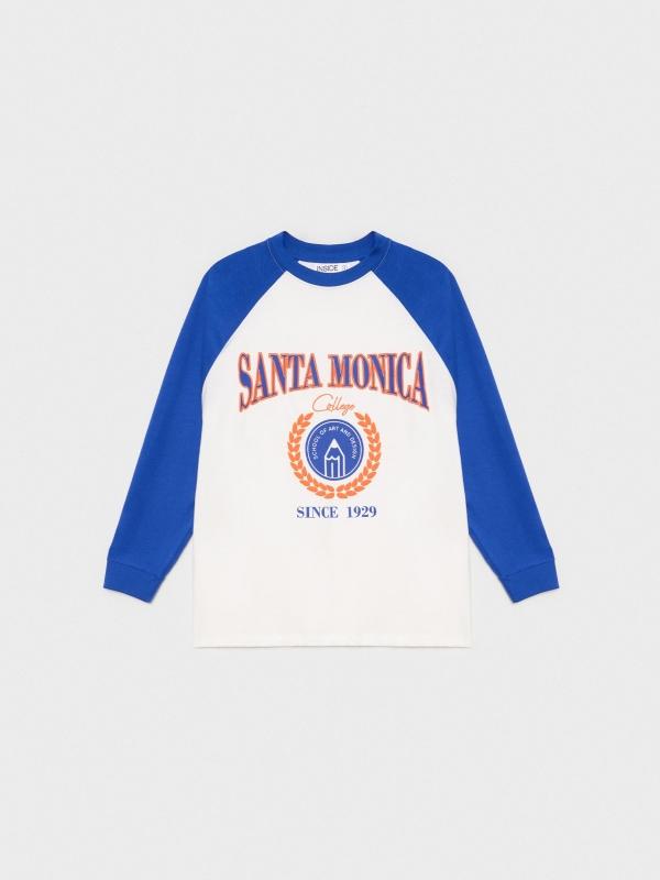 In side Camiseta print Santa Mónica Ofertas