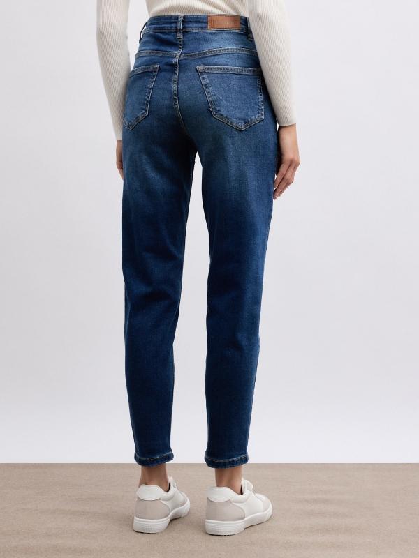In side Jeans mom slim denim modernos Gran oferta