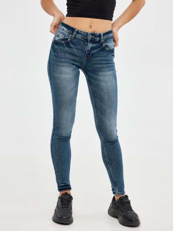 In side Jeans Skinny denim azul Los más vendidos