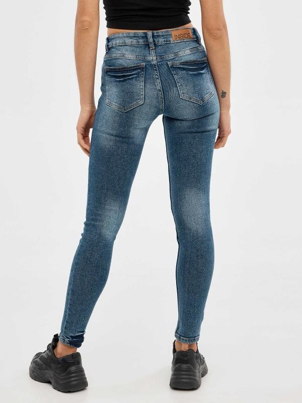 In side Jeans Skinny denim azul Los más vendidos
