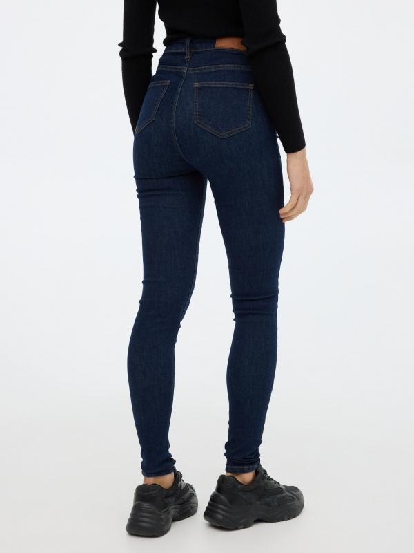 In side Jeans skinny tiro alto Descuento