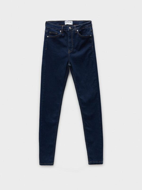 In side Jeans skinny tiro alto Descuento