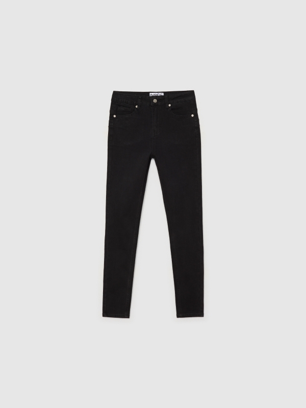 In side Jeans skinny push up denim negro Tienda
