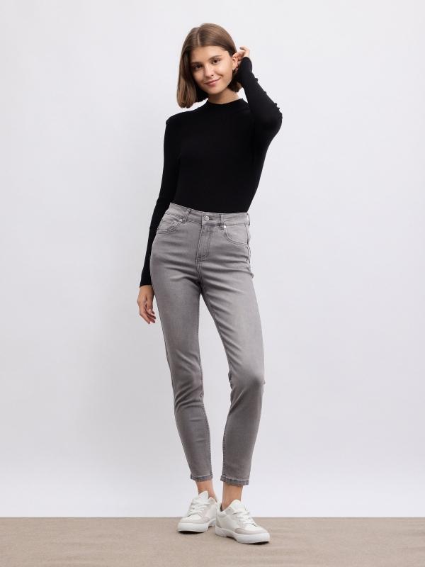 In side Jeans skinny push up tiro medio Rebajas online