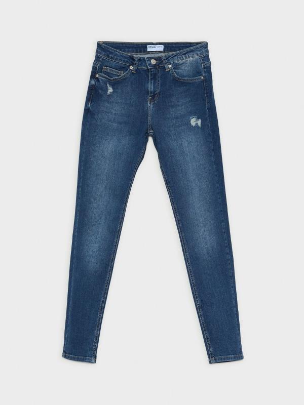 In side Jeans skinny rotos tiro medio ÚLTIMAS EDICIONES