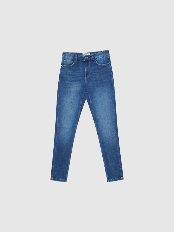 In side Jeans skinny tiro medio desgastados Últimos 2 días
