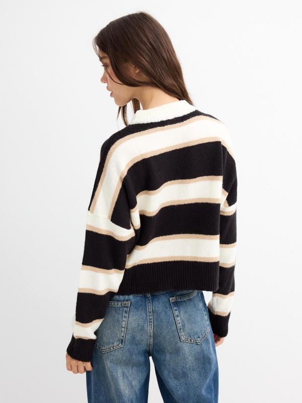 In side Jersey oversized de rayas Precios de Black Friday