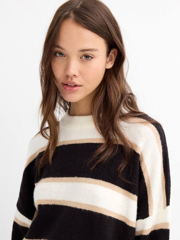 In side Jersey oversized de rayas Precios de Black Friday