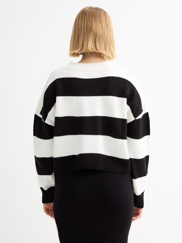In side Jersey cuello redondo rayas En oferta