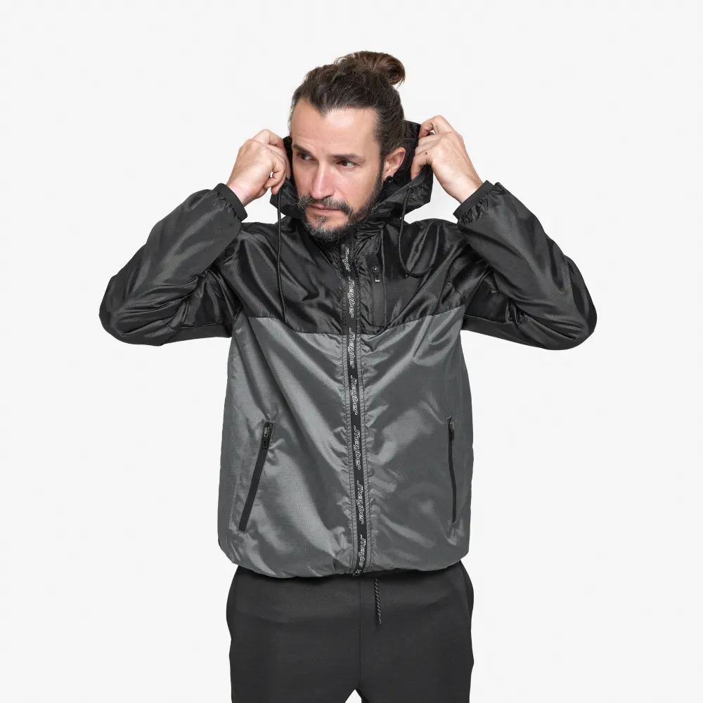 j'hayber Cortavientos de hombre Urbanzip Negro Solo hoy
