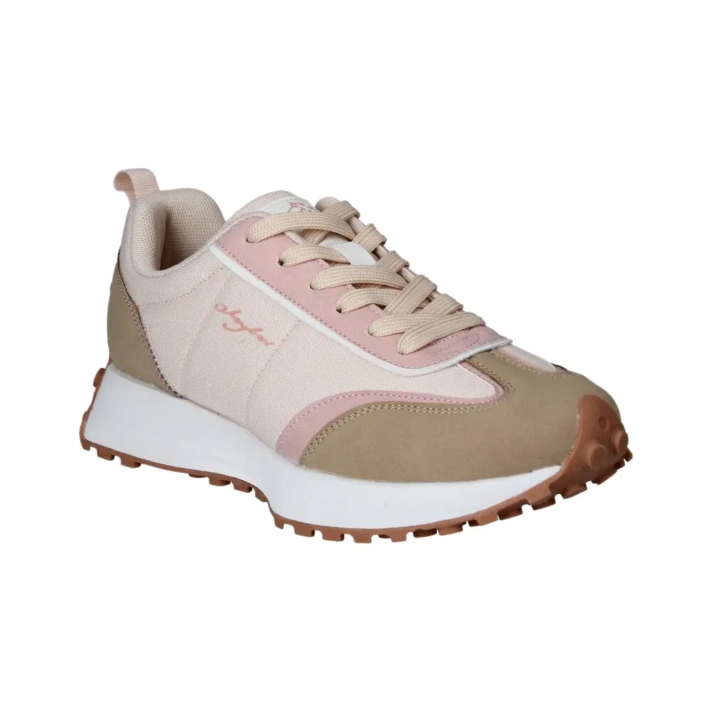 j'hayber Zapatillas Casual de Mujer Chepita Beige Liquidación