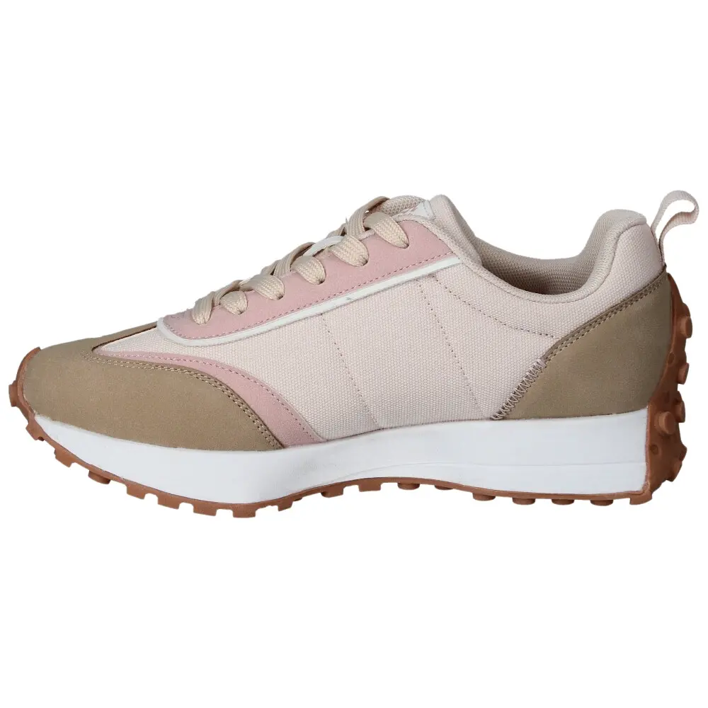 j'hayber Zapatillas Casual de Mujer Chepita Beige Liquidación