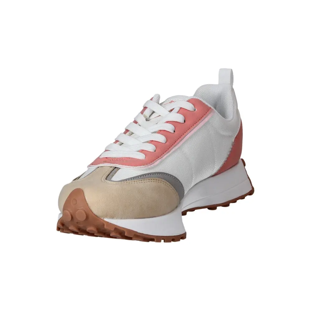 j'hayber Zapatillas Casual de Mujer Chepita Blanco y Coral Envío internacional gratuito