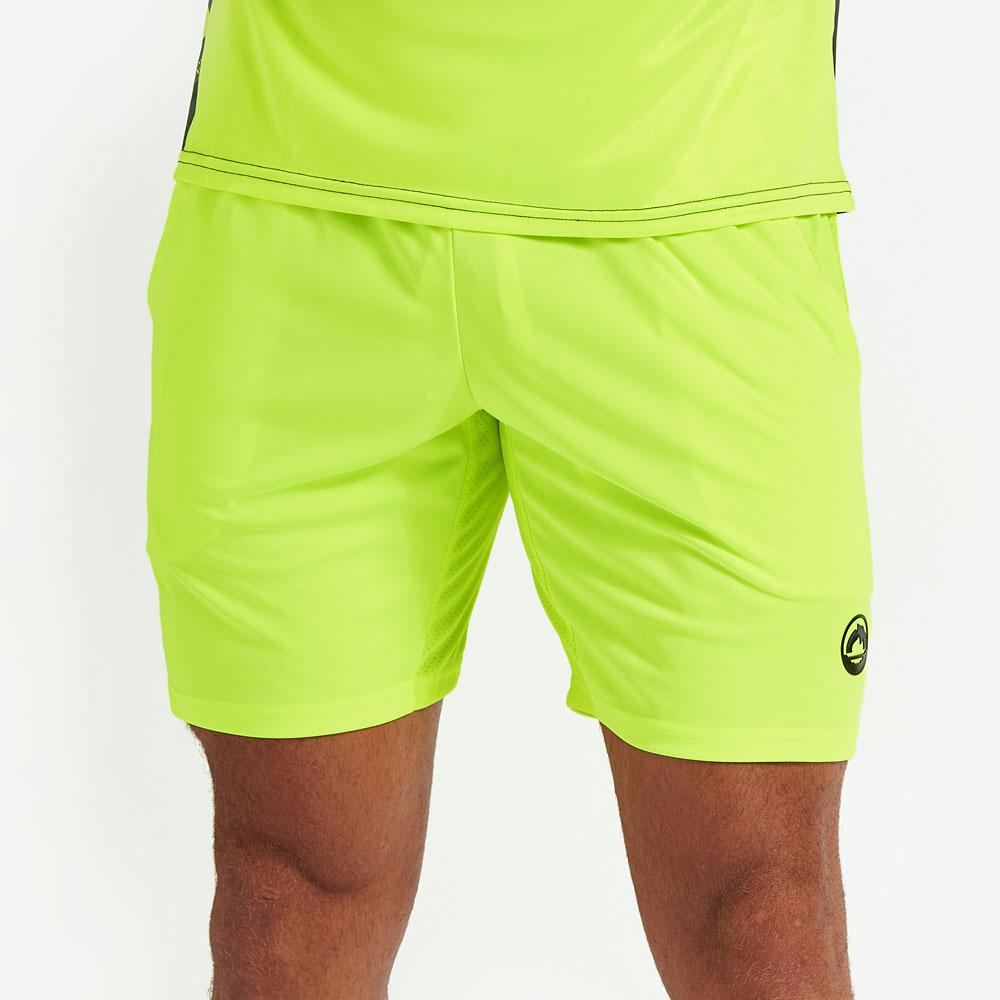j'hayber Pantalón Corto Deportivo Hombre Basic Amarillo Rebajas de fin de temporada