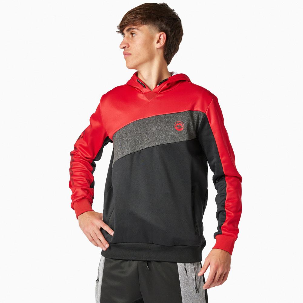 j'hayber Sudadera Hombre JHAYBER BAND Rojo En oferta