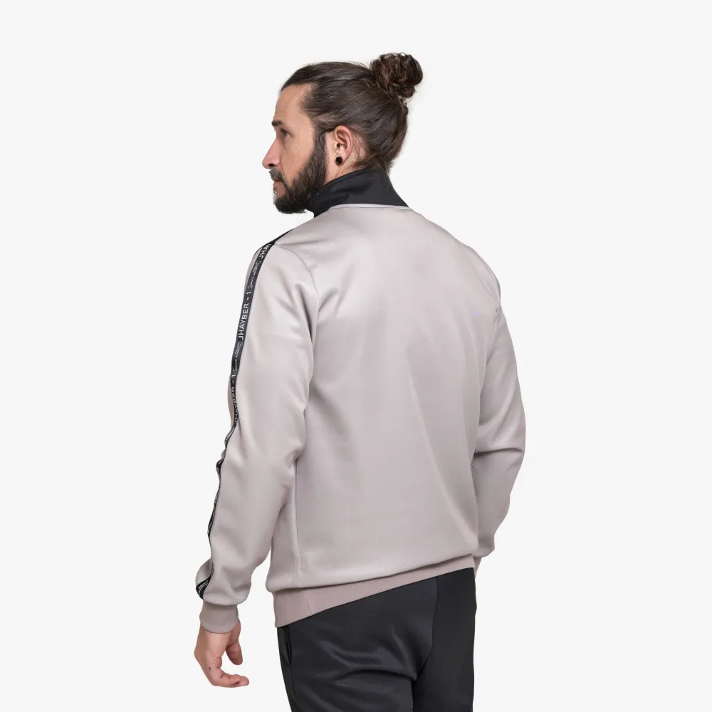 j'hayber Sudadera de hombre SUCCESS Gris y Negro Descuento