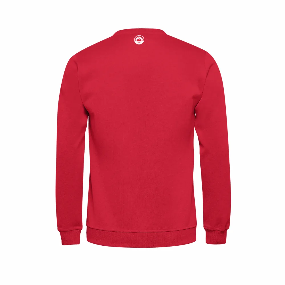 j'hayber Sudadera de hombre ESSENTIAL Rojo y Negro Tienda