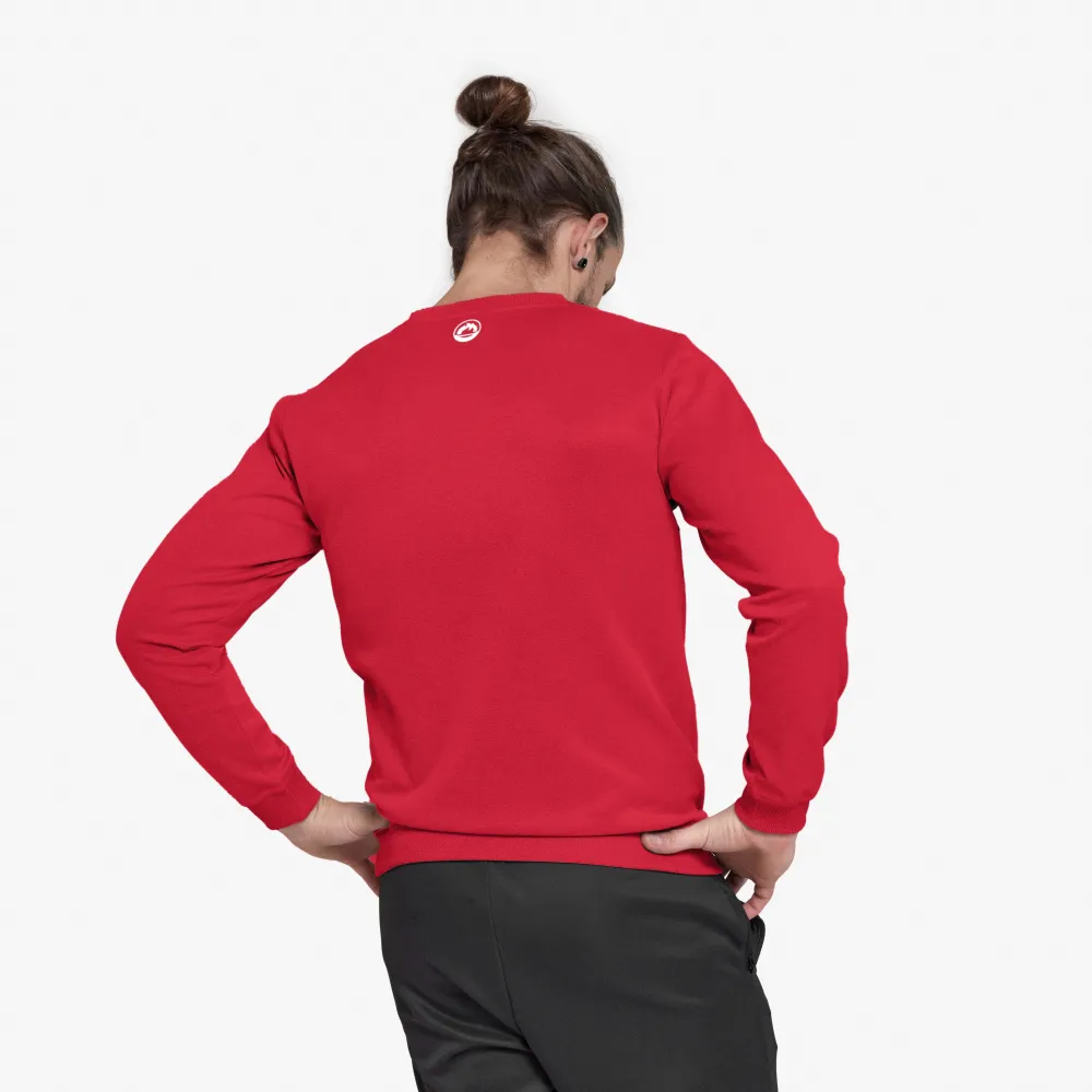 j'hayber Sudadera de hombre ESSENTIAL Rojo y Negro Tienda