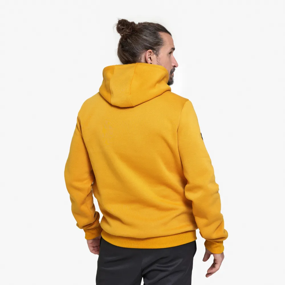 j'hayber Sudadera afelpada con capucha de hombre URBANZIP Mostaza Mejor oferta