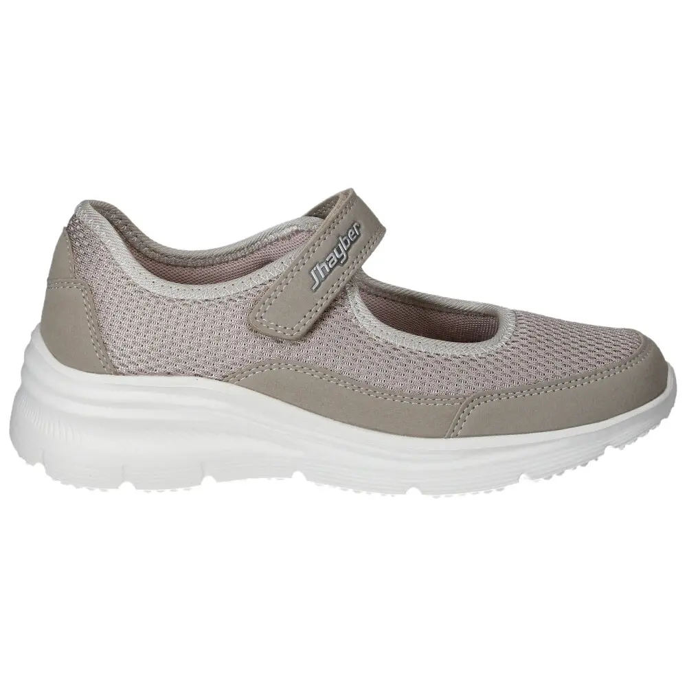 j'hayber Zapatillas cómodas de mujer Chechena beige