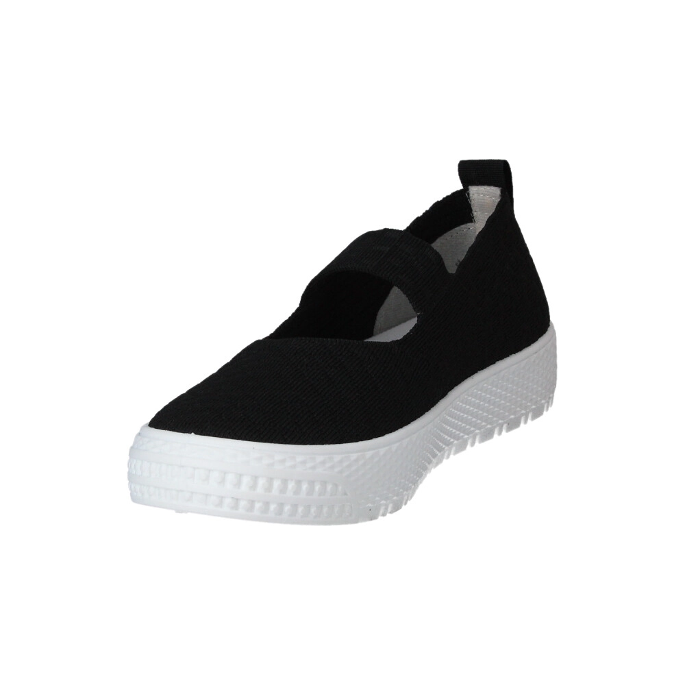 j'hayber Zapatillas cómodas de mujer Checote negro Tienda de fábrica