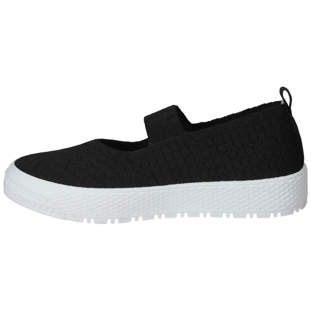 j'hayber Zapatillas cómodas de mujer Checote negro Tienda de fábrica