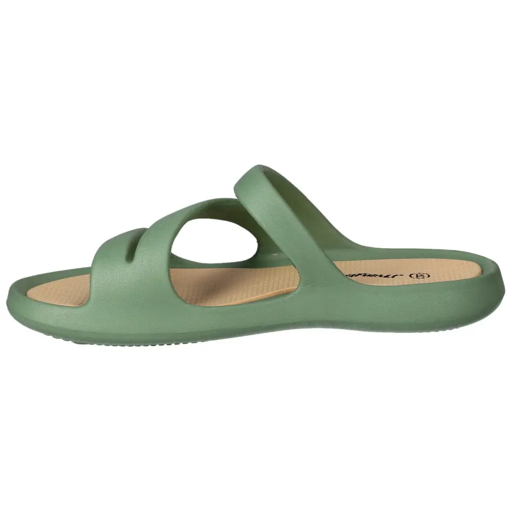 j'hayber Chanclas de mujer Bertina verde 2025