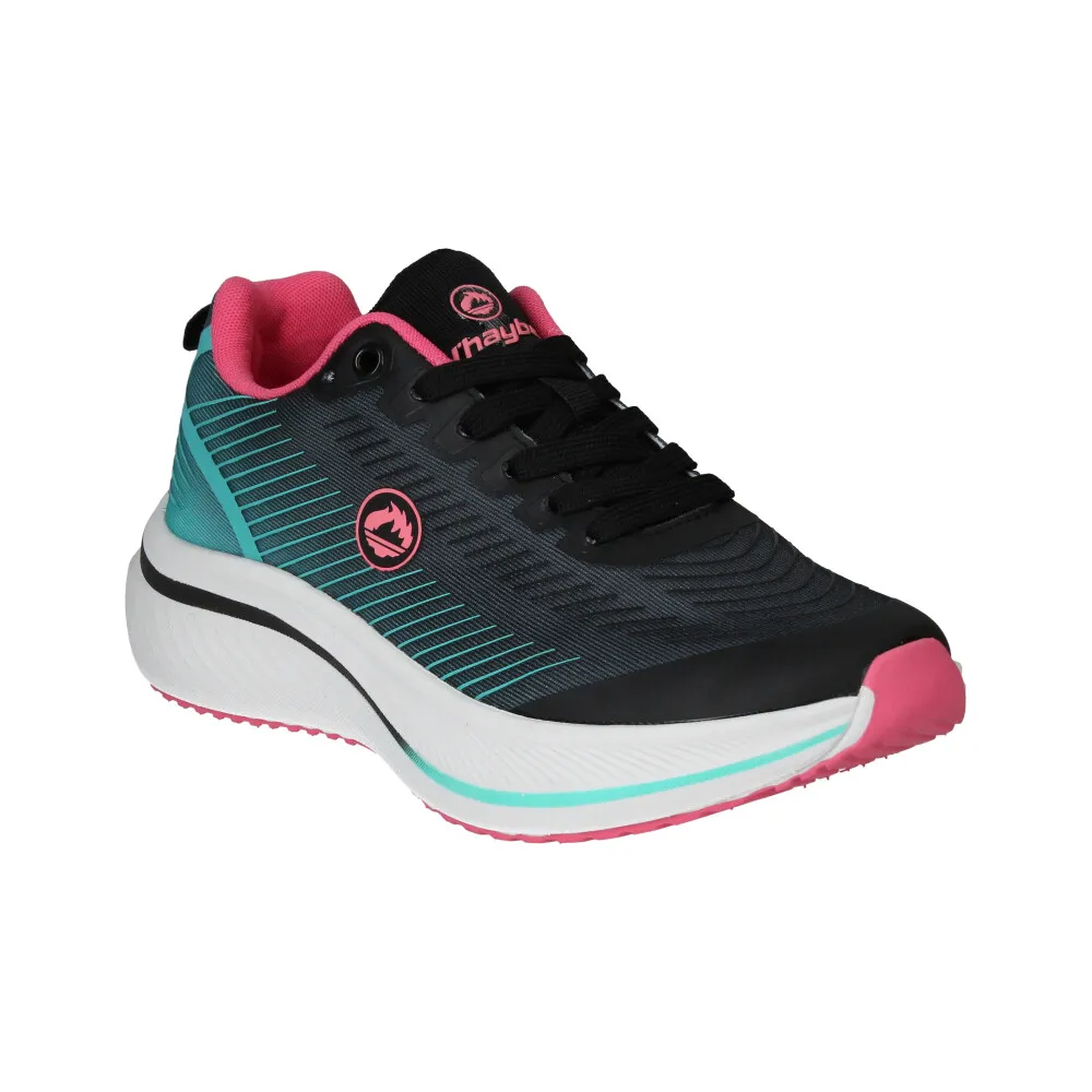j'hayber Zapatillas Running de mujer Repaso Negro ÚLTIMAS EDICIONES
