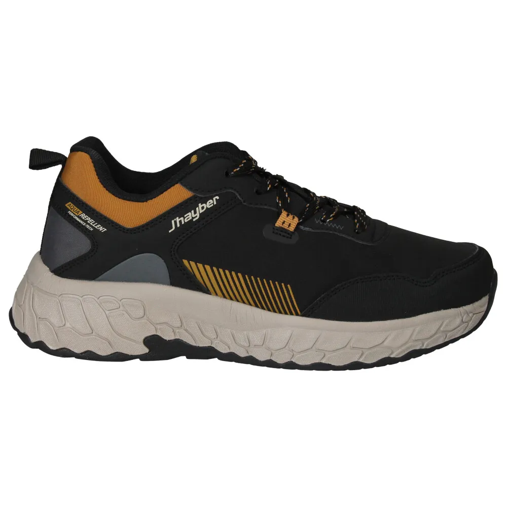 j'hayber Zapatillas Montaña de mujer Chepista Negro