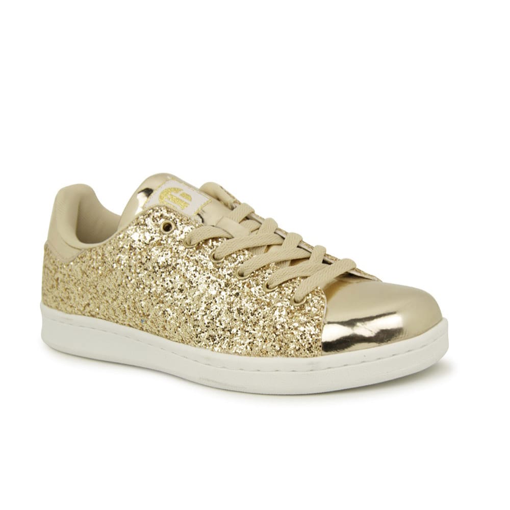 j'hayber Zapatillas doradas con brillo de mujer Checuna Precios de Black Friday