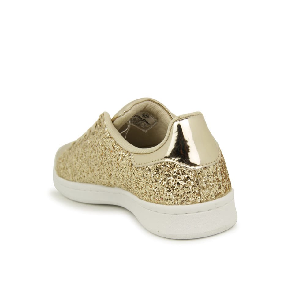 j'hayber Zapatillas doradas con brillo de mujer Checuna Precios de Black Friday