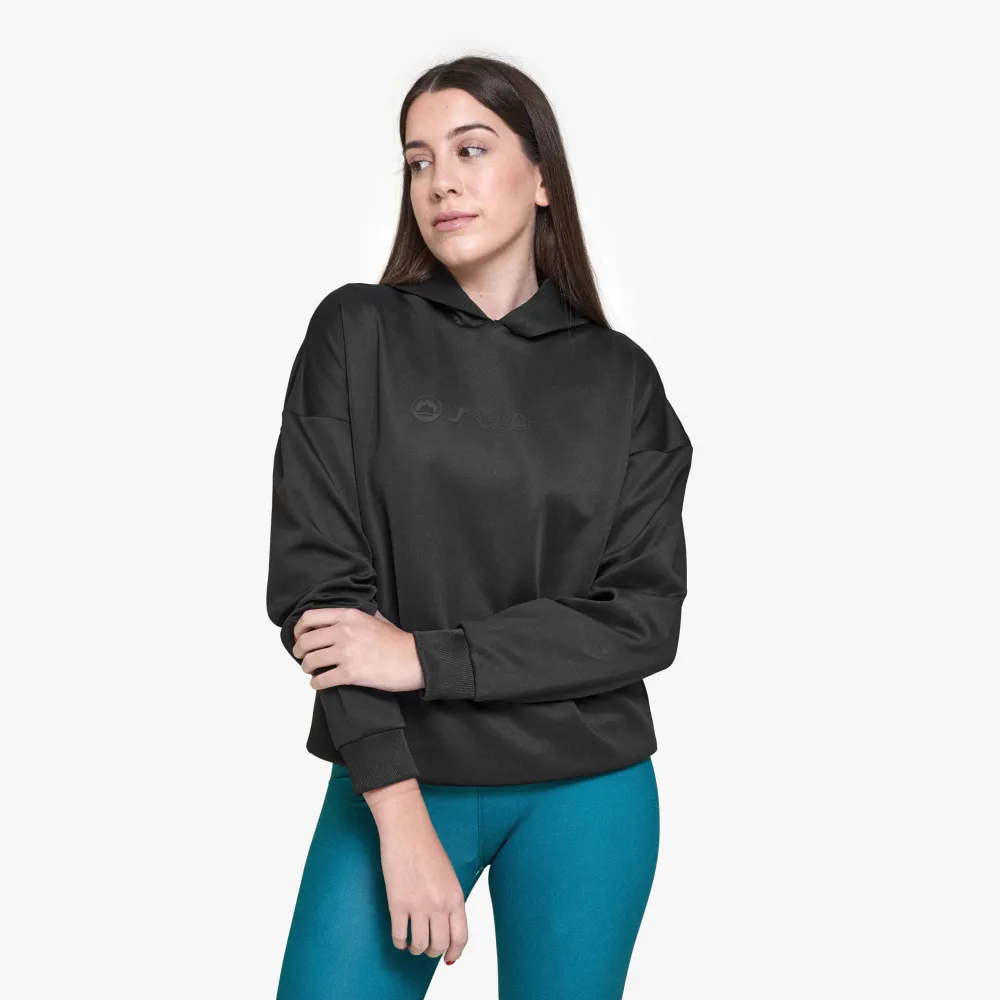j'hayber Sudadera de mujer ESSENTIAL Negro En oferta