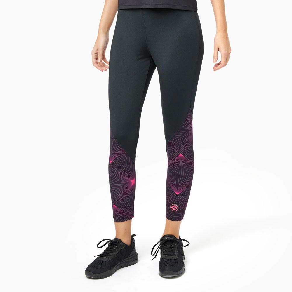 j'hayber Legging de mujer SPARKLE Fucsia-Negro Envío internacional gratuito