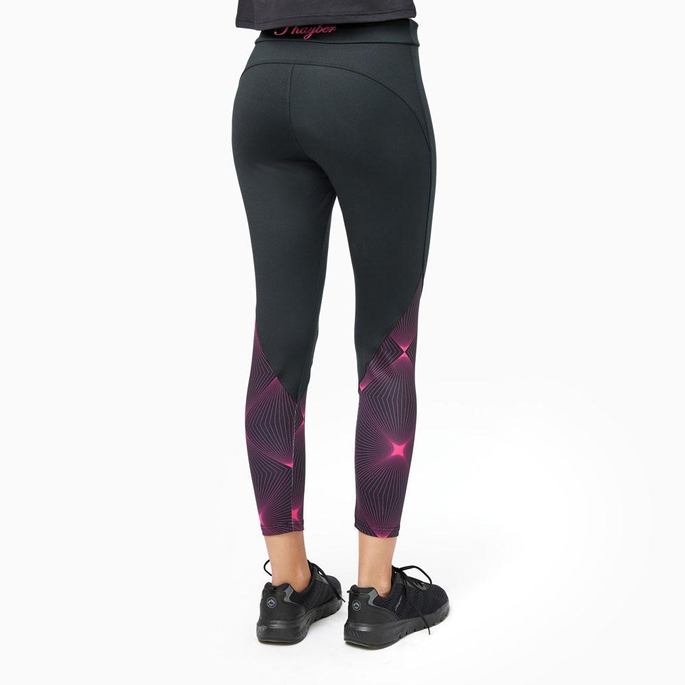 j'hayber Legging de mujer SPARKLE Fucsia-Negro Envío internacional gratuito