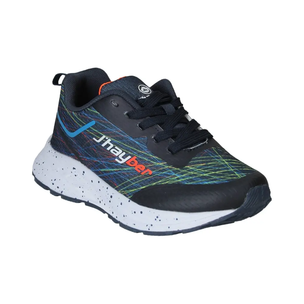 j'hayber Deportivos de running de niño Rima azul Promoción trimestral