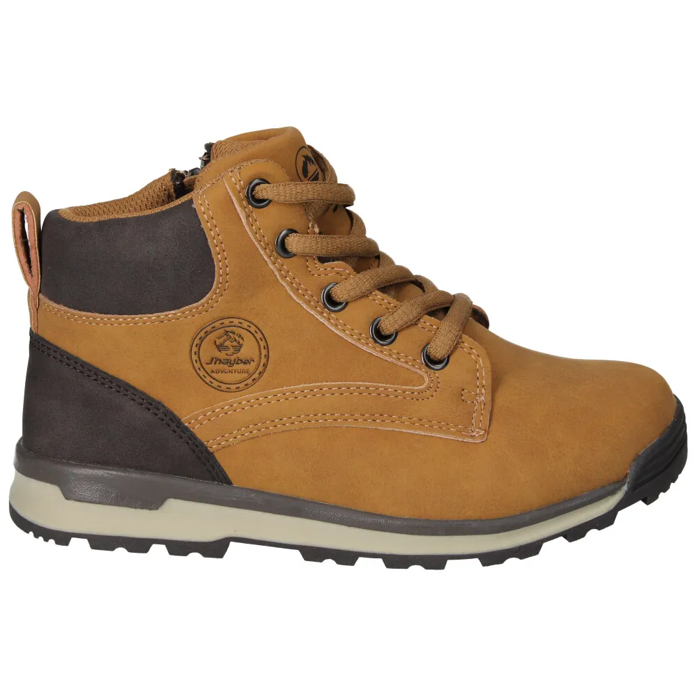 j'hayber Botines Casual de niño Chinal Camel