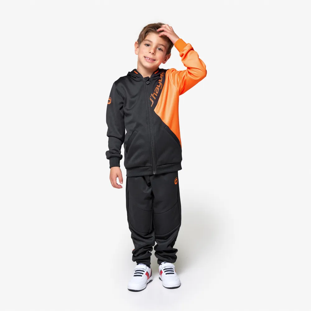 j'hayber Chándal de niño J'hayber Negro y Naranja Descuento