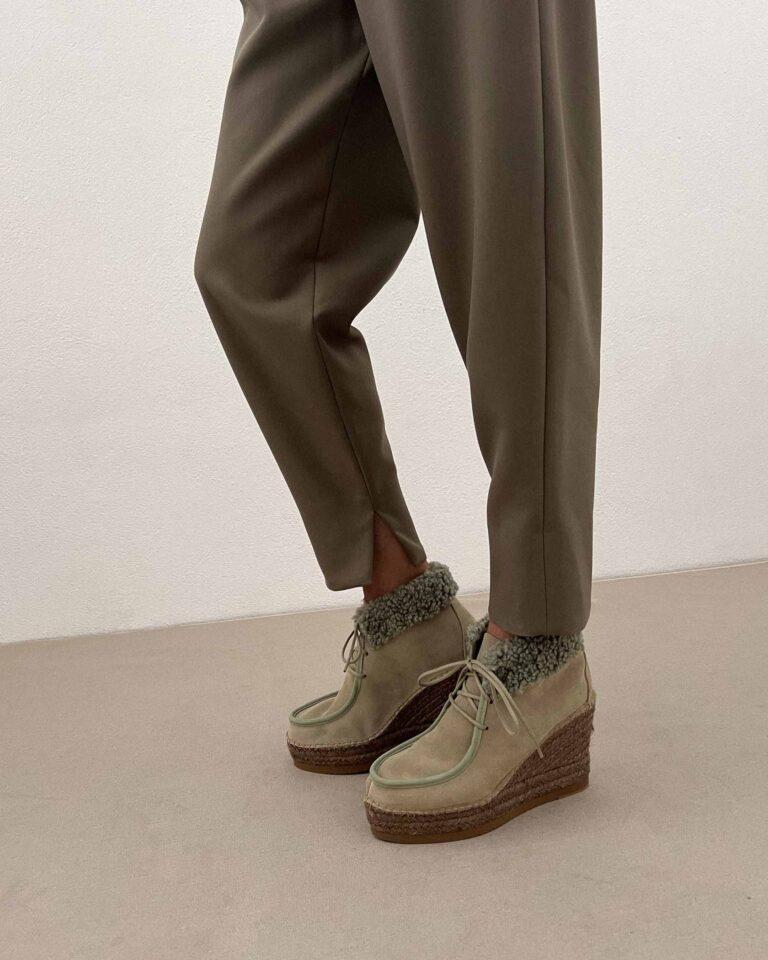 juncal aguirre Botines Fuji Verde Gran oferta