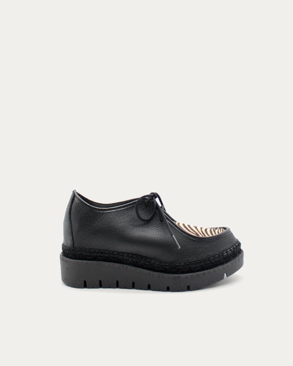 juncal aguirre Zapato Nova Negro