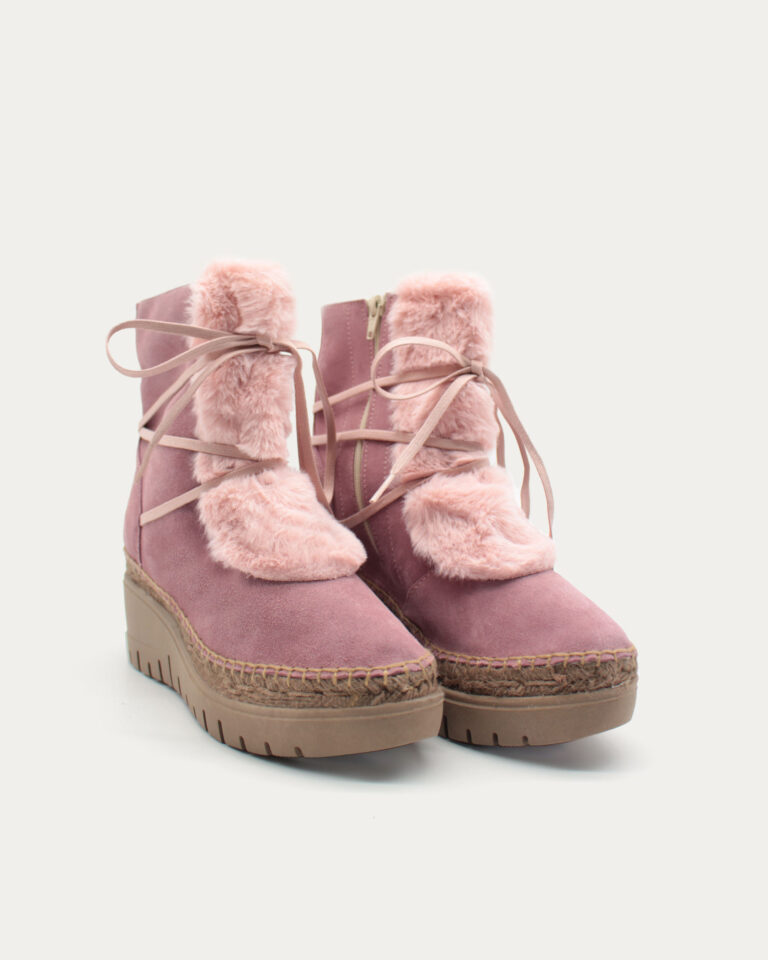 juncal aguirre Botas Lena Malva Precio de fábrica