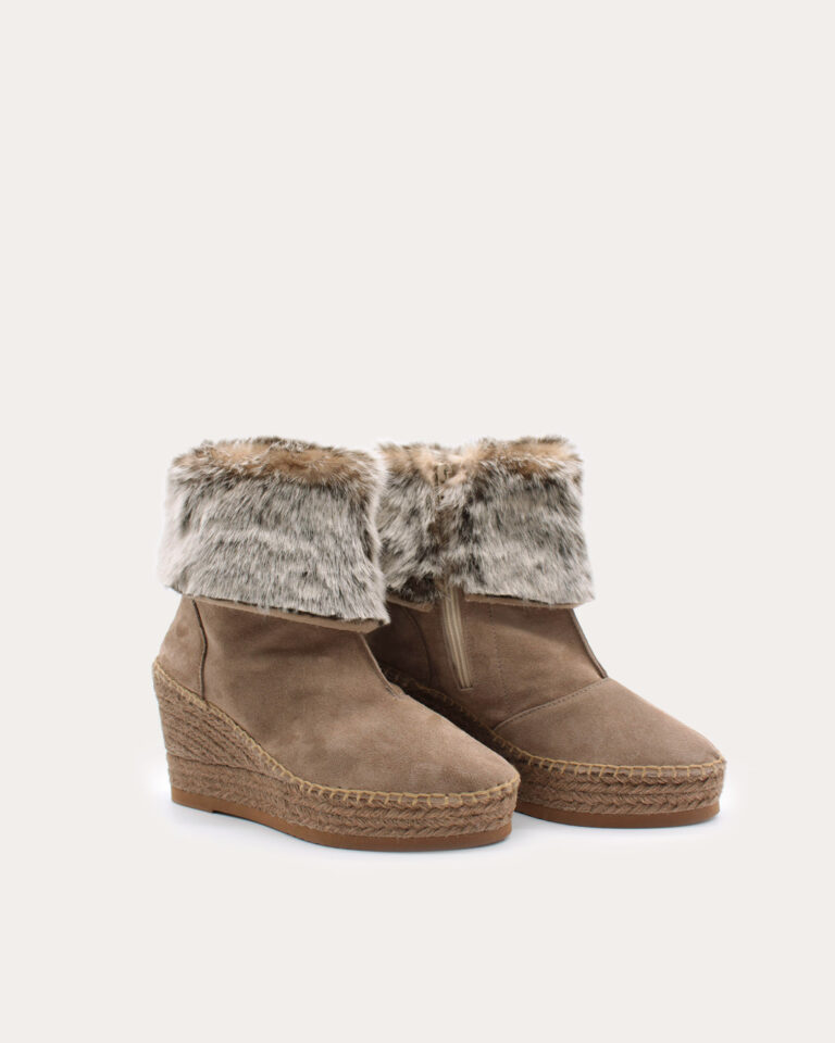 juncal aguirre Botas Gyala Taupe Promoción trimestral