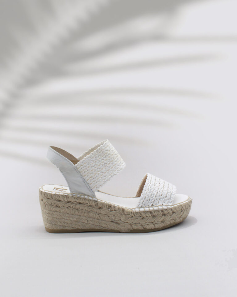 juncal aguirre Sandalias Uroa Blanco Ofertas especiales