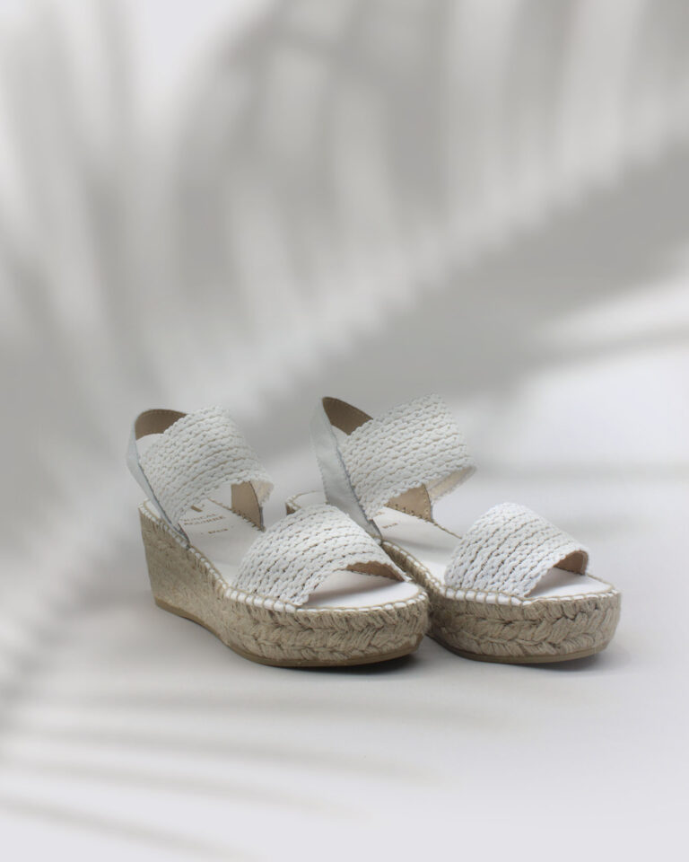 juncal aguirre Sandalias Uroa Blanco Ofertas especiales