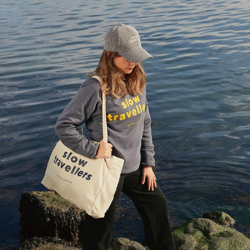 lmdi collection Gorra Slow Travellers Gris LMDI Collection Oferta especial de fábrica