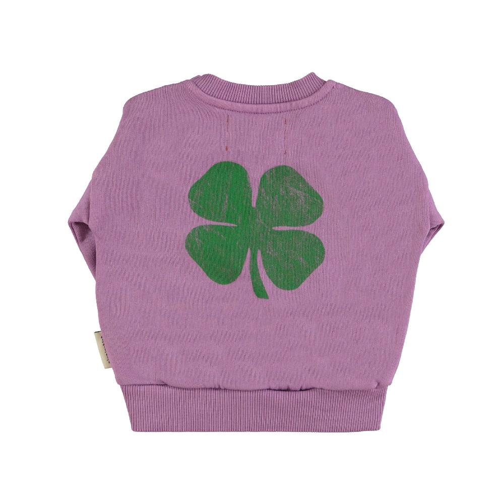 lmdi collection Sudadera de bebé malva “Lucky Luke” Piupiuchick Descuento por venta flash